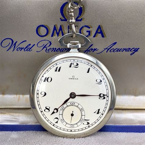 vintage omega pocket watch value.